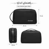 کیف دستی مشکی بنج سایز متوسط