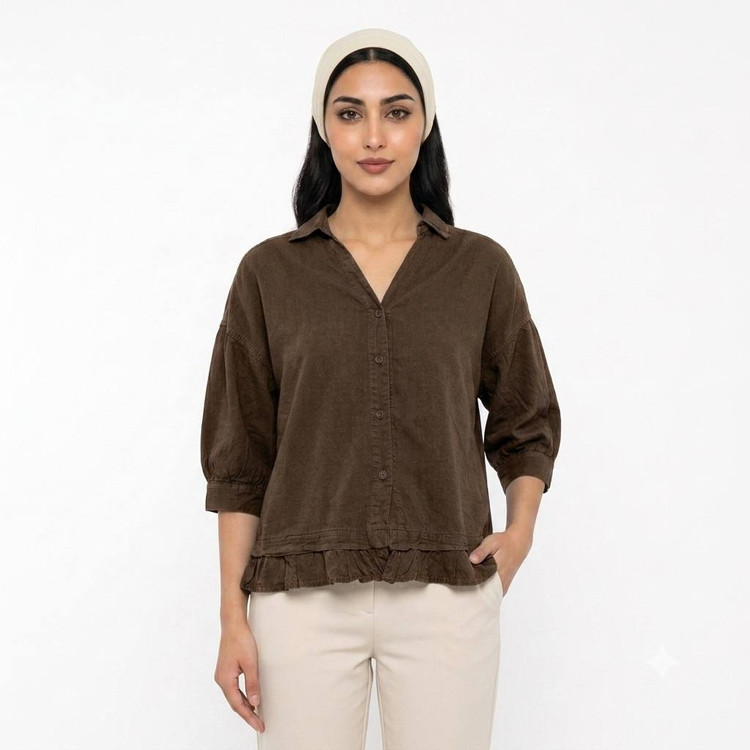 شومیز سیلک عروسکی
