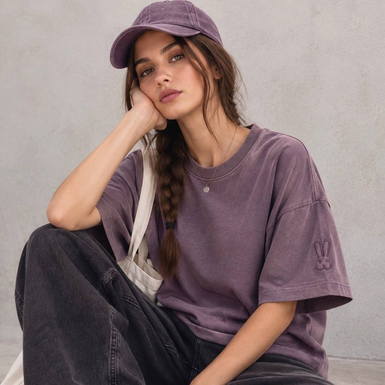 تیشرت دورس زنانه باکسی